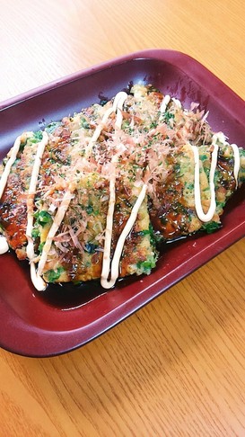 ねぎ焼き◎超簡単*大量ねぎ